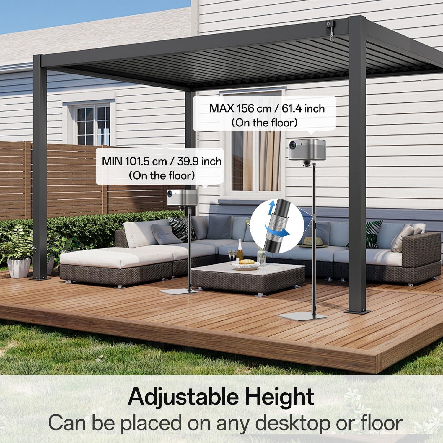 Soporte de Piso para Proyector Perfectisan Ajustable 101-156 cm