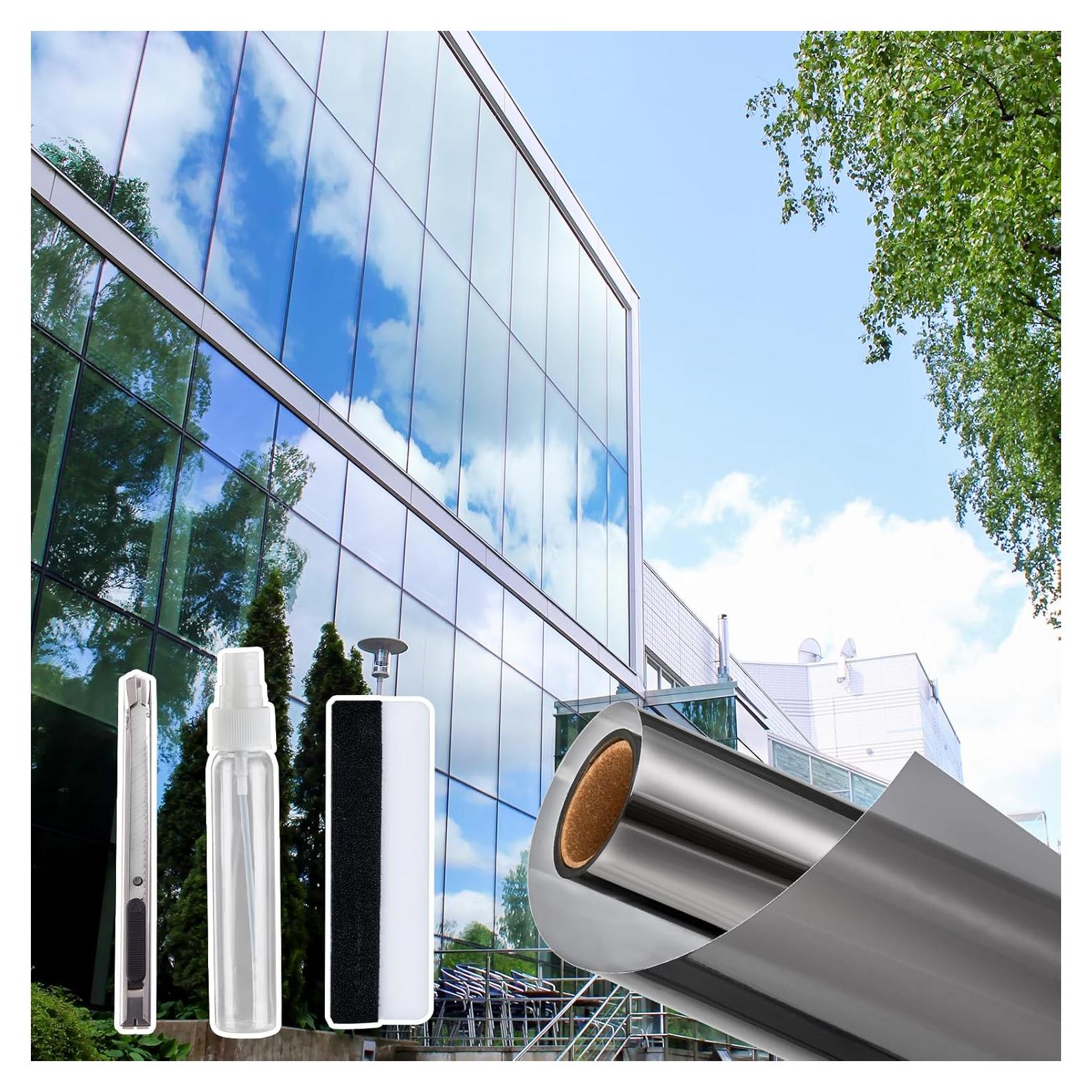 Película de Ventana Windimiley 0.89 m² Espejo Negro UV