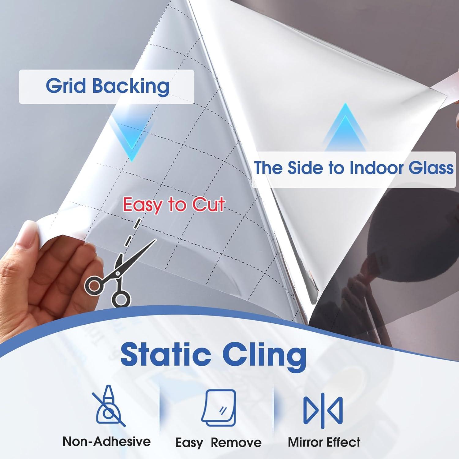 Película de Ventana Windimiley 0.89 m² Espejo Negro UV