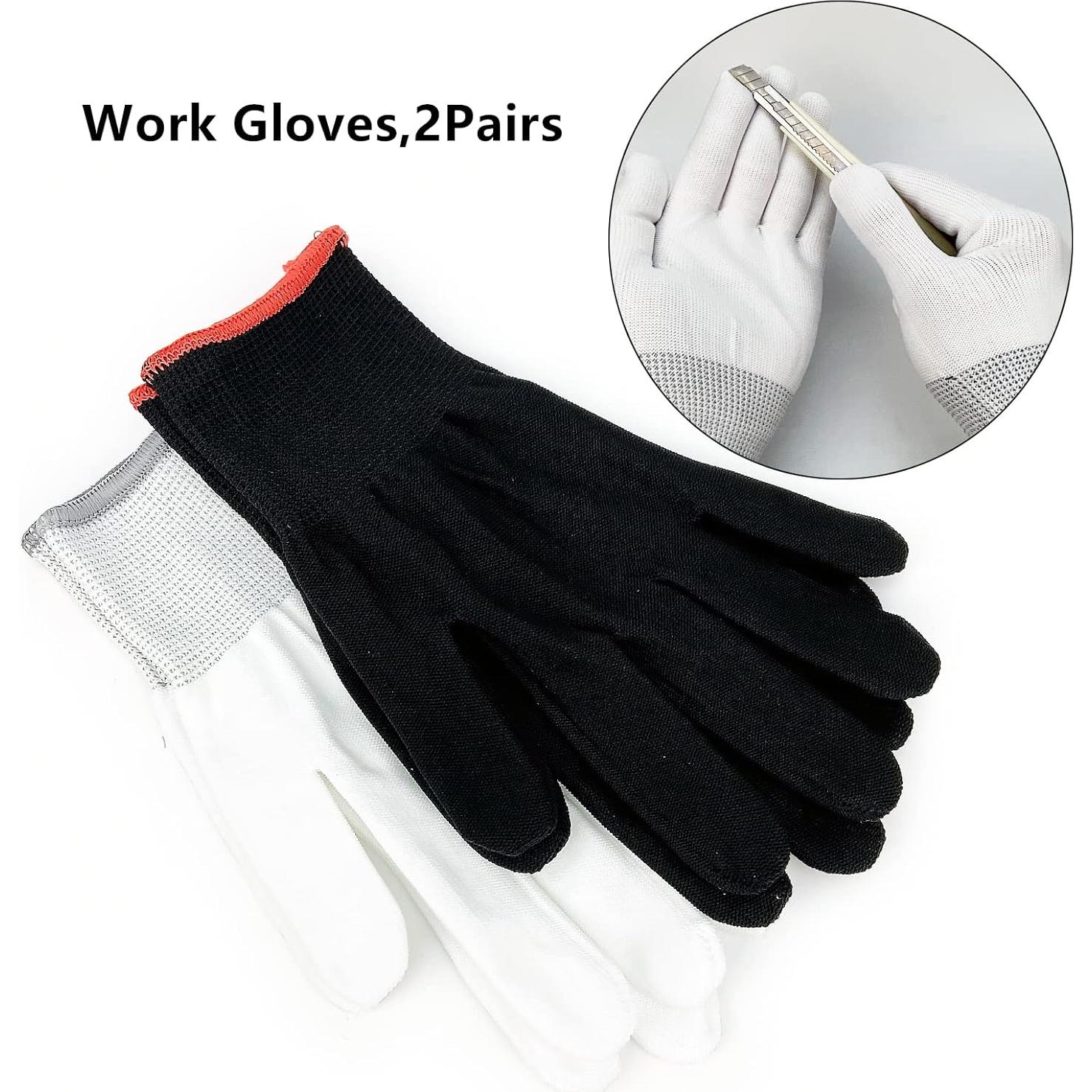 Kit de Herramientas de Envoltura de Vinilo Umaki con Guantes