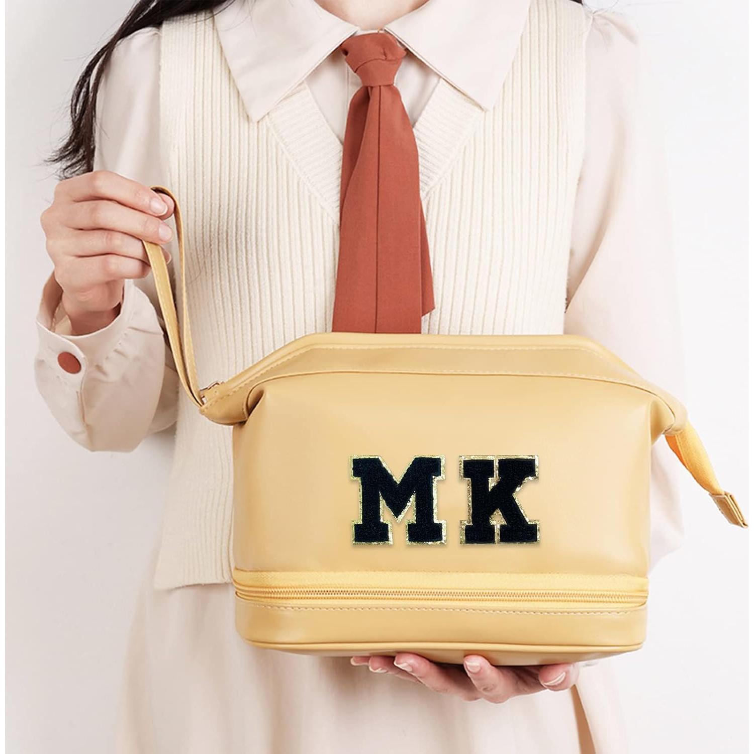 Parche de Letras Chenille Autoadhesivas Jongdari - 26 Piezas