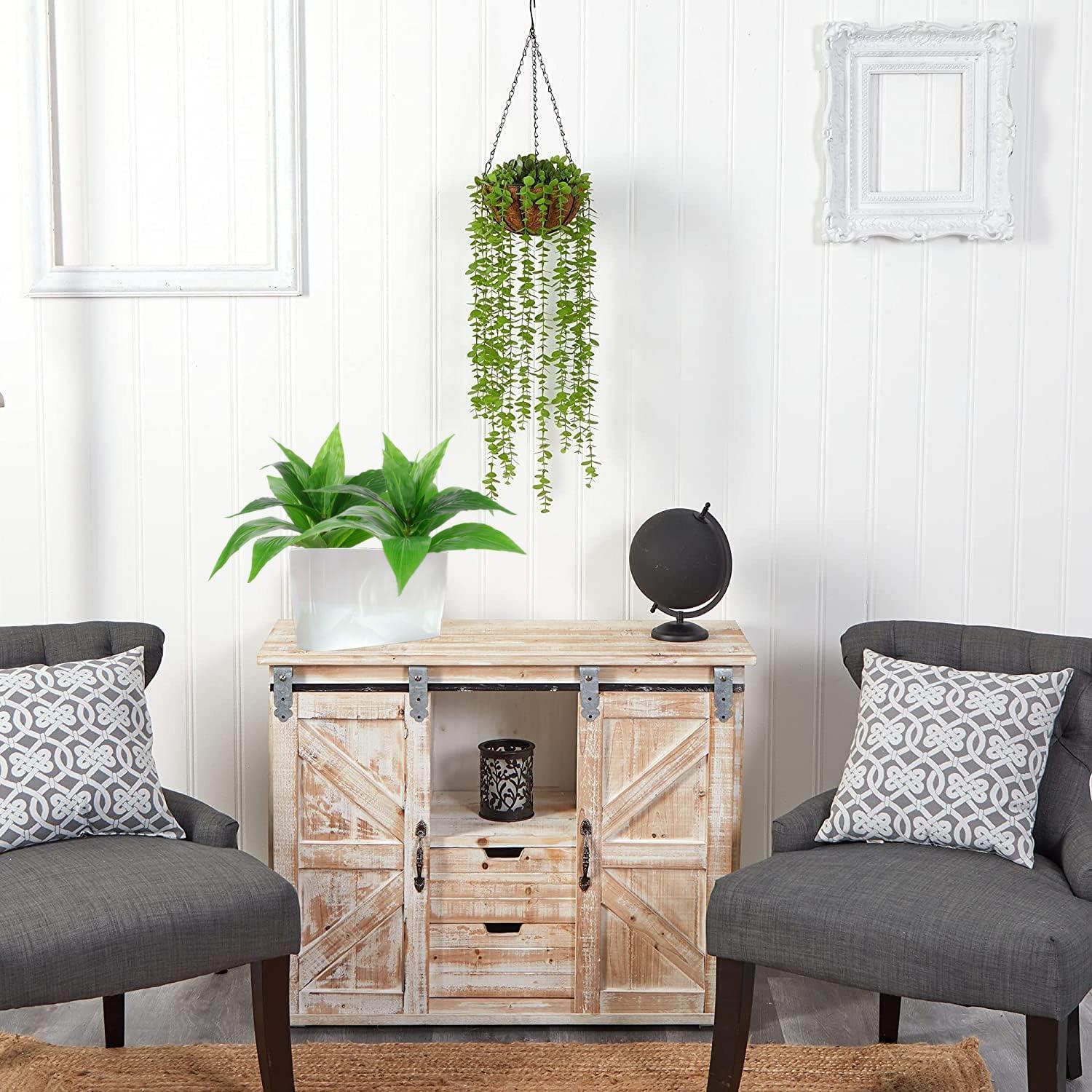 CATTREE Agave Artificial Verde 4 Pcs 28 cm Decoración Hogar