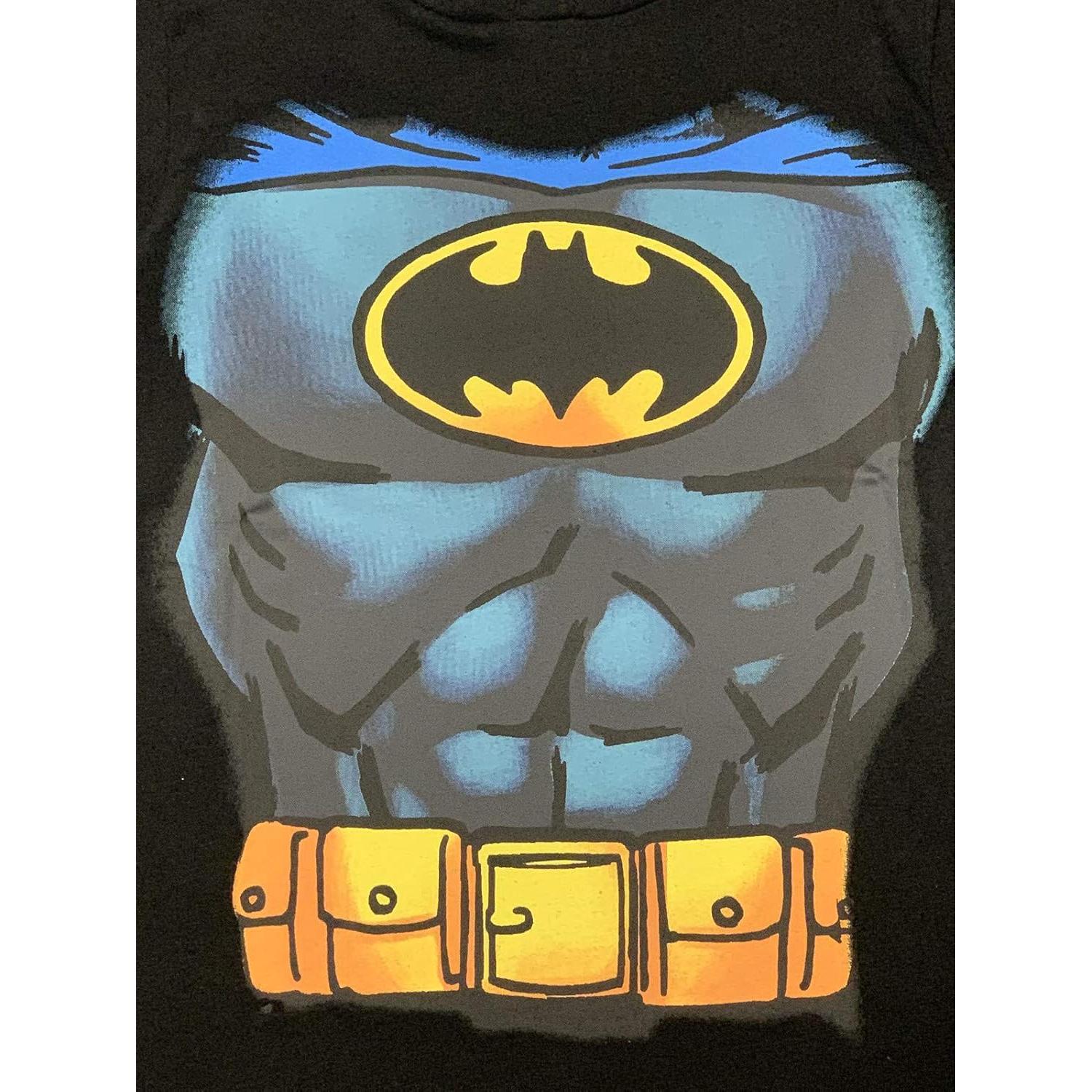 Camiseta disfraz niños DC Comics Batman Superman Flash 2T
