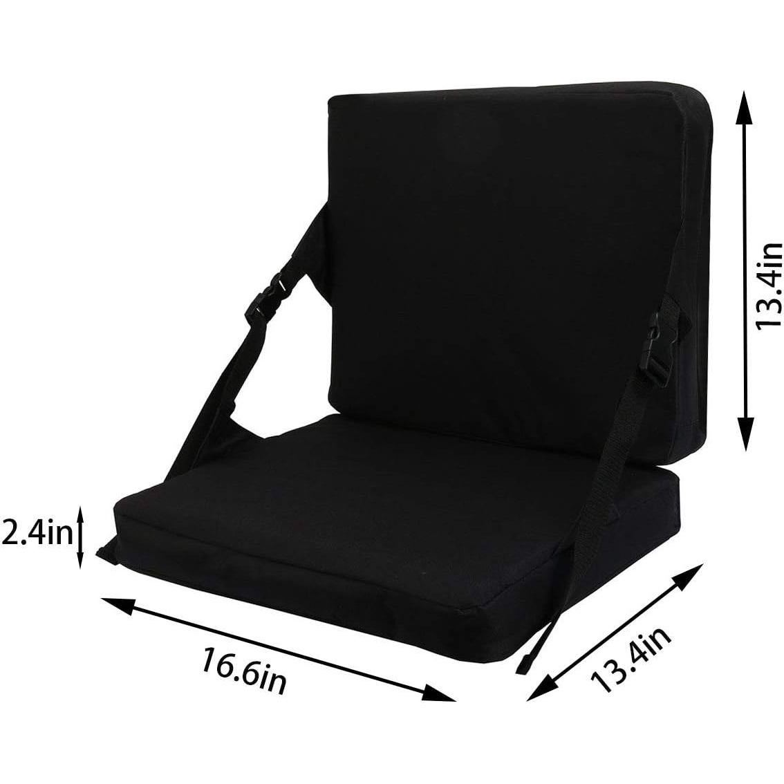 Cojín Plegable KIMI HOUSE ZD-BLACK para Silla - Negro