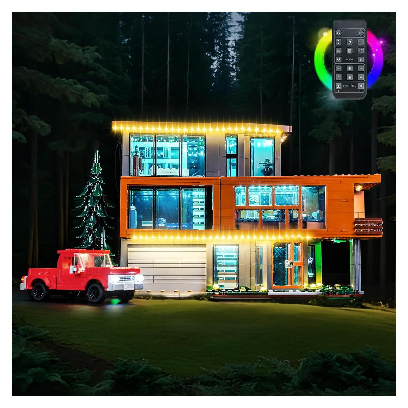 Kit de Iluminación LED Brickshining para Lego Casa Cullen 21354