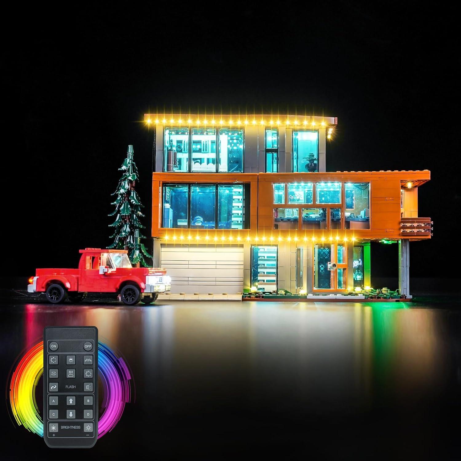 Kit de Iluminación LED Brickshining para Lego Casa Cullen 21354