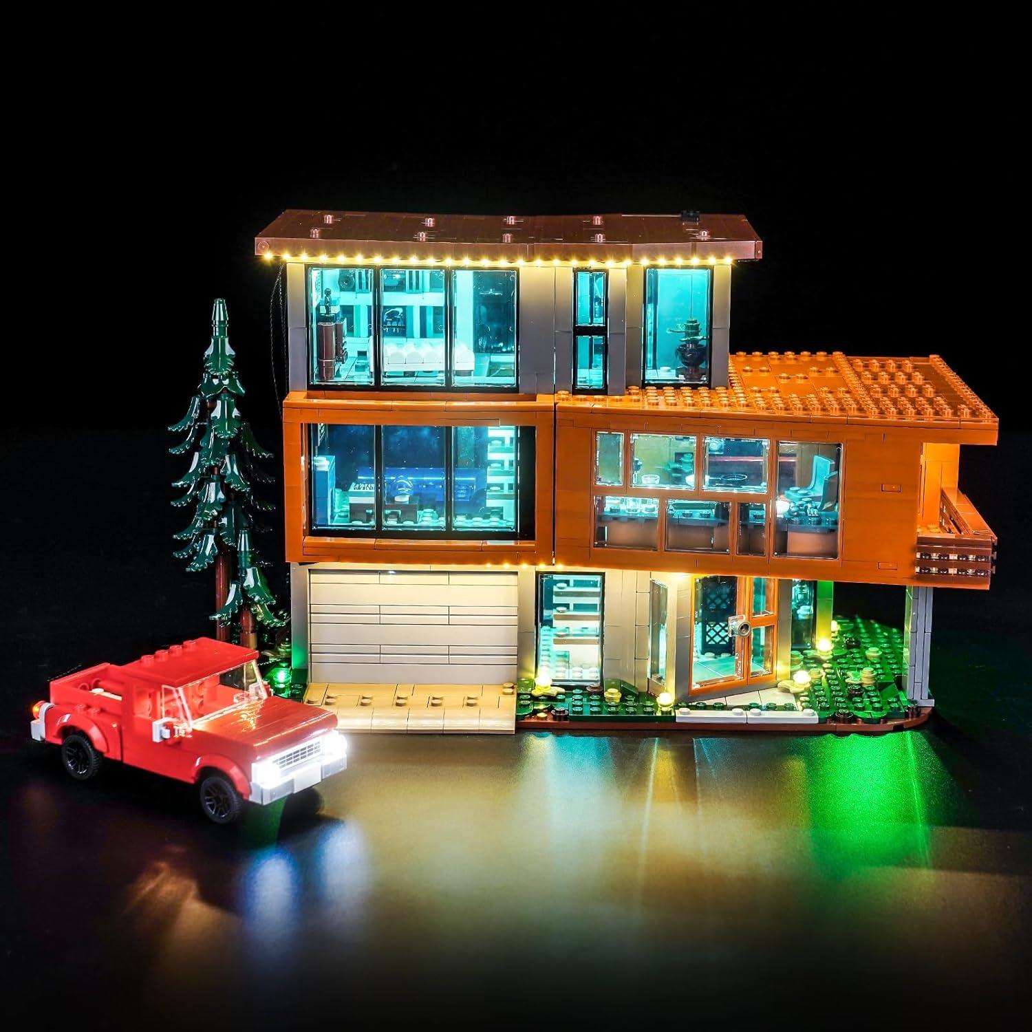 Kit de Iluminación LED Brickshining para Lego Casa Cullen 21354