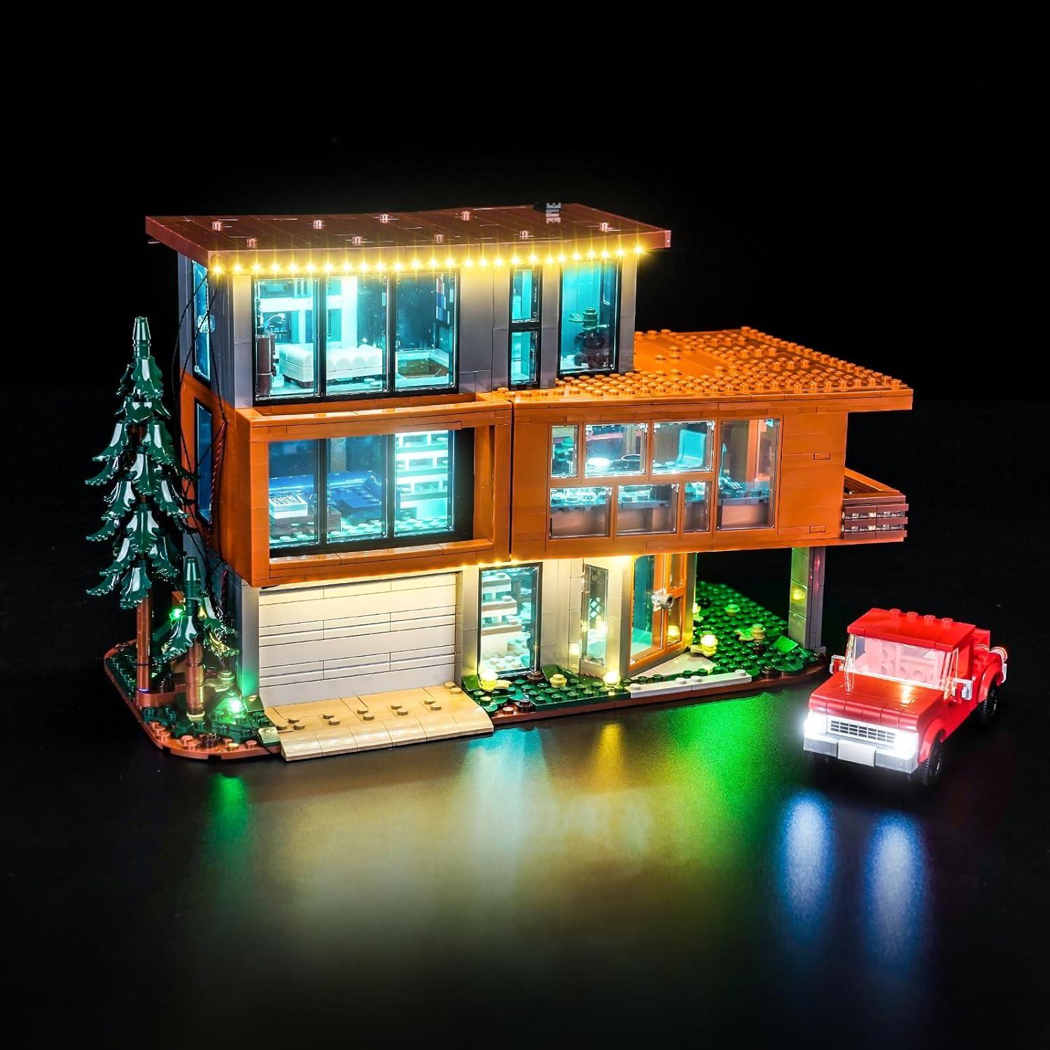 Kit de Iluminación LED Brickshining para Lego Casa Cullen 21354