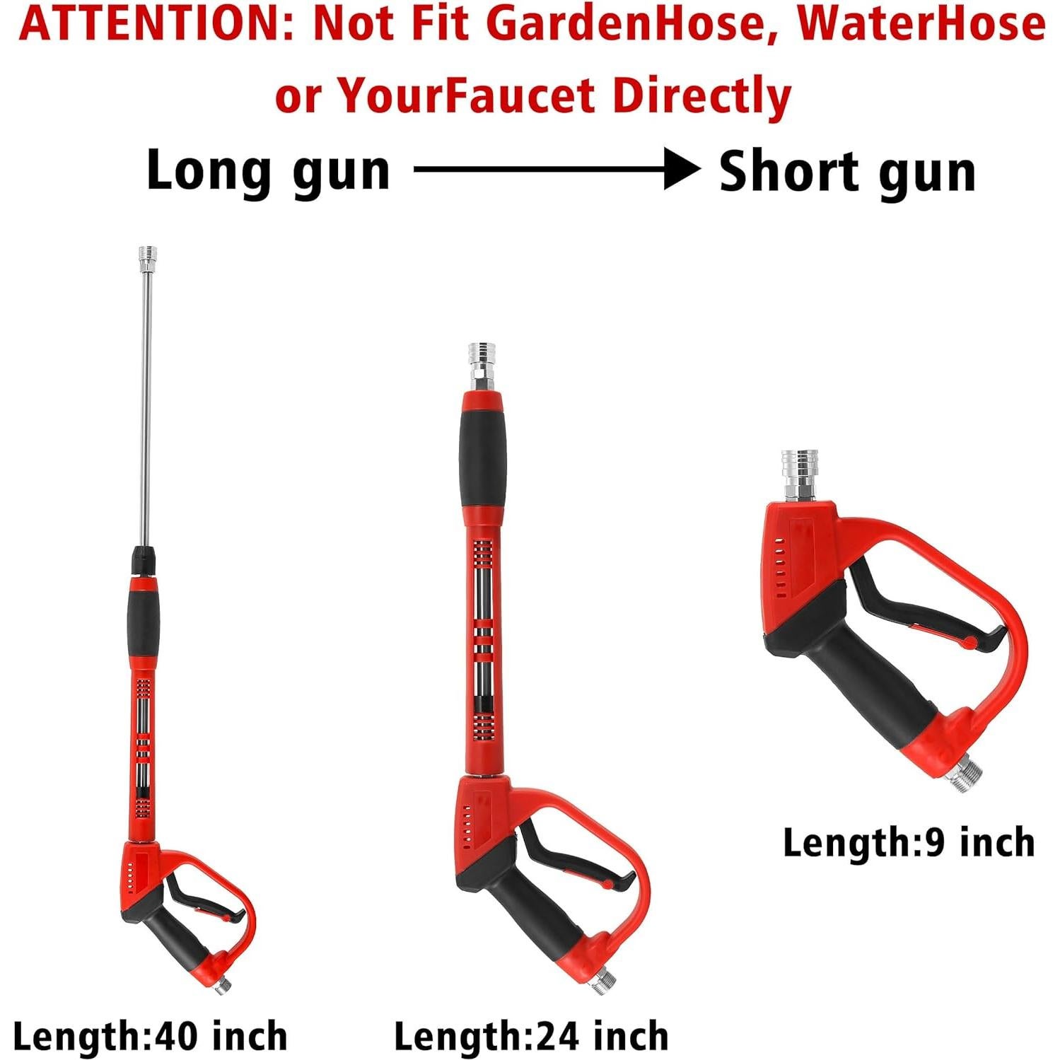 Pistola de Lavado a Presión Tool Daily 101.6 cm 5000 PSI