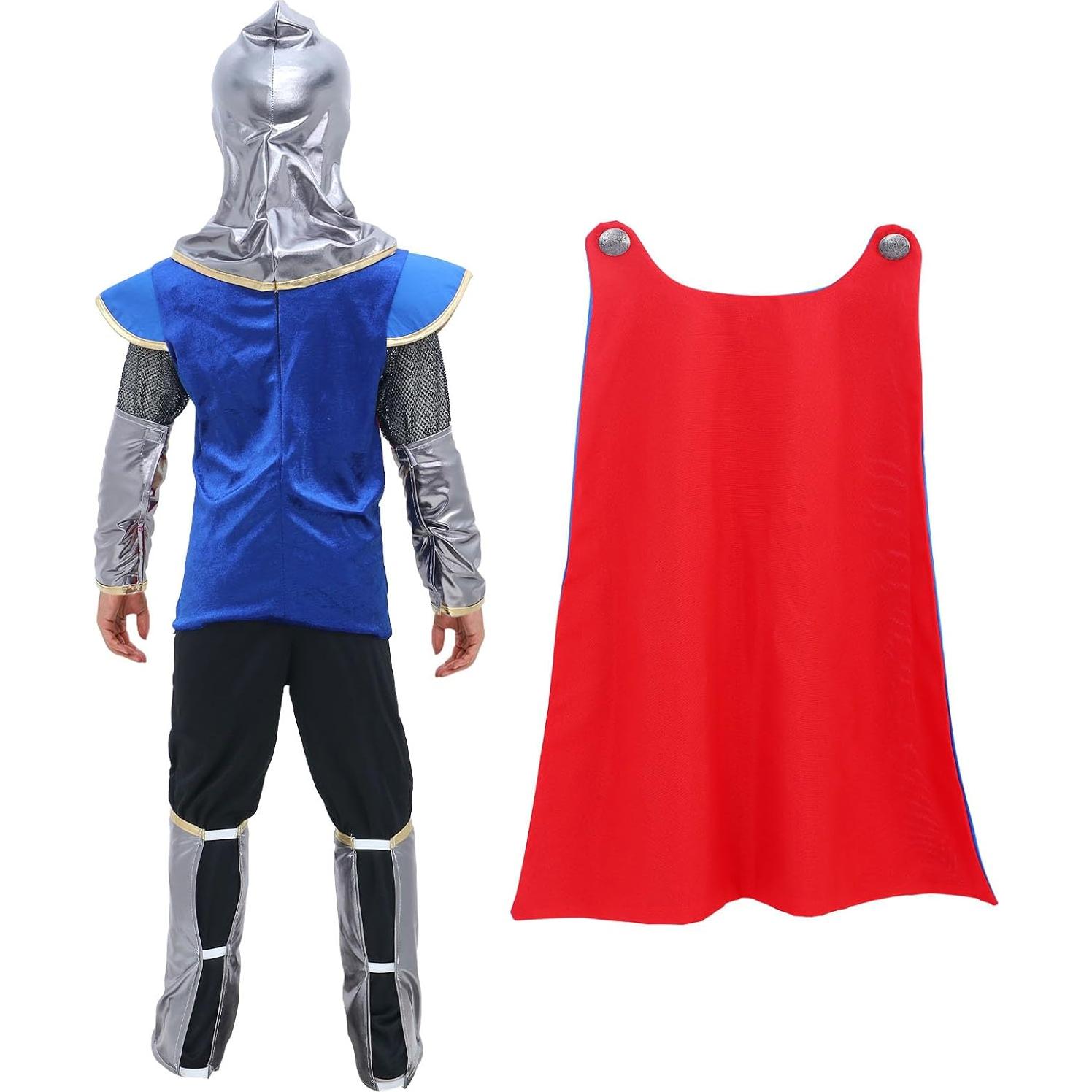 Disfraz de Caballero Medieval G.C Kids 10 Piezas para Niños