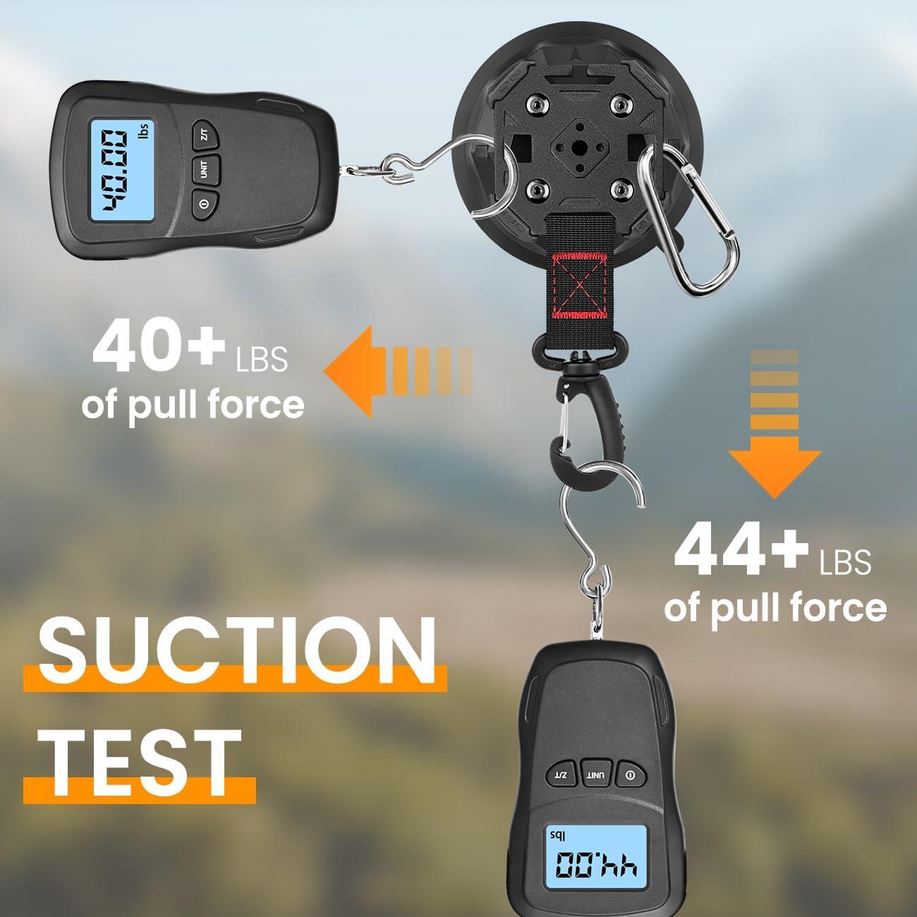 Ganchos de Ventosa HLOGREE 6PCS Alta Resistencia 20kg