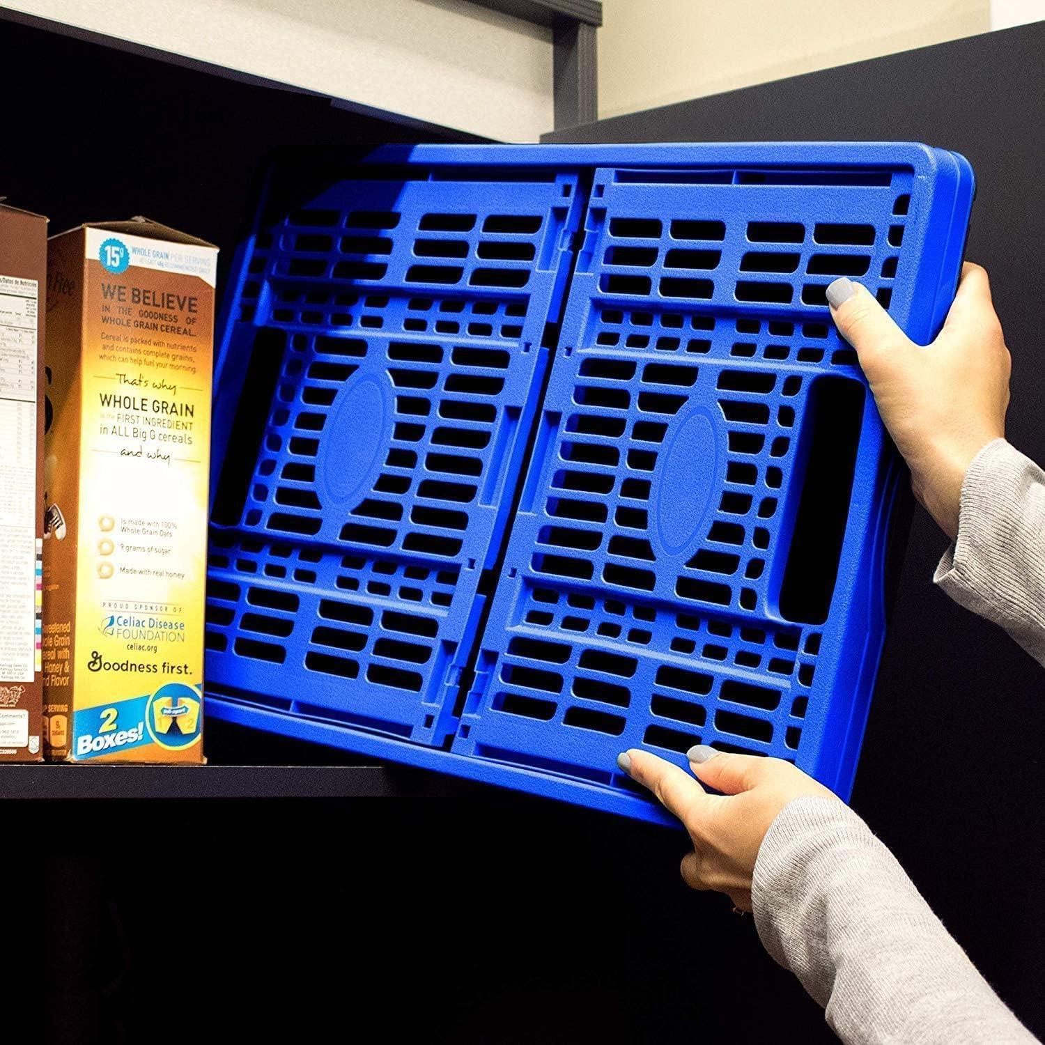 CleverMade Caja Utilitaria Plegable 45L Negra - 30 kg