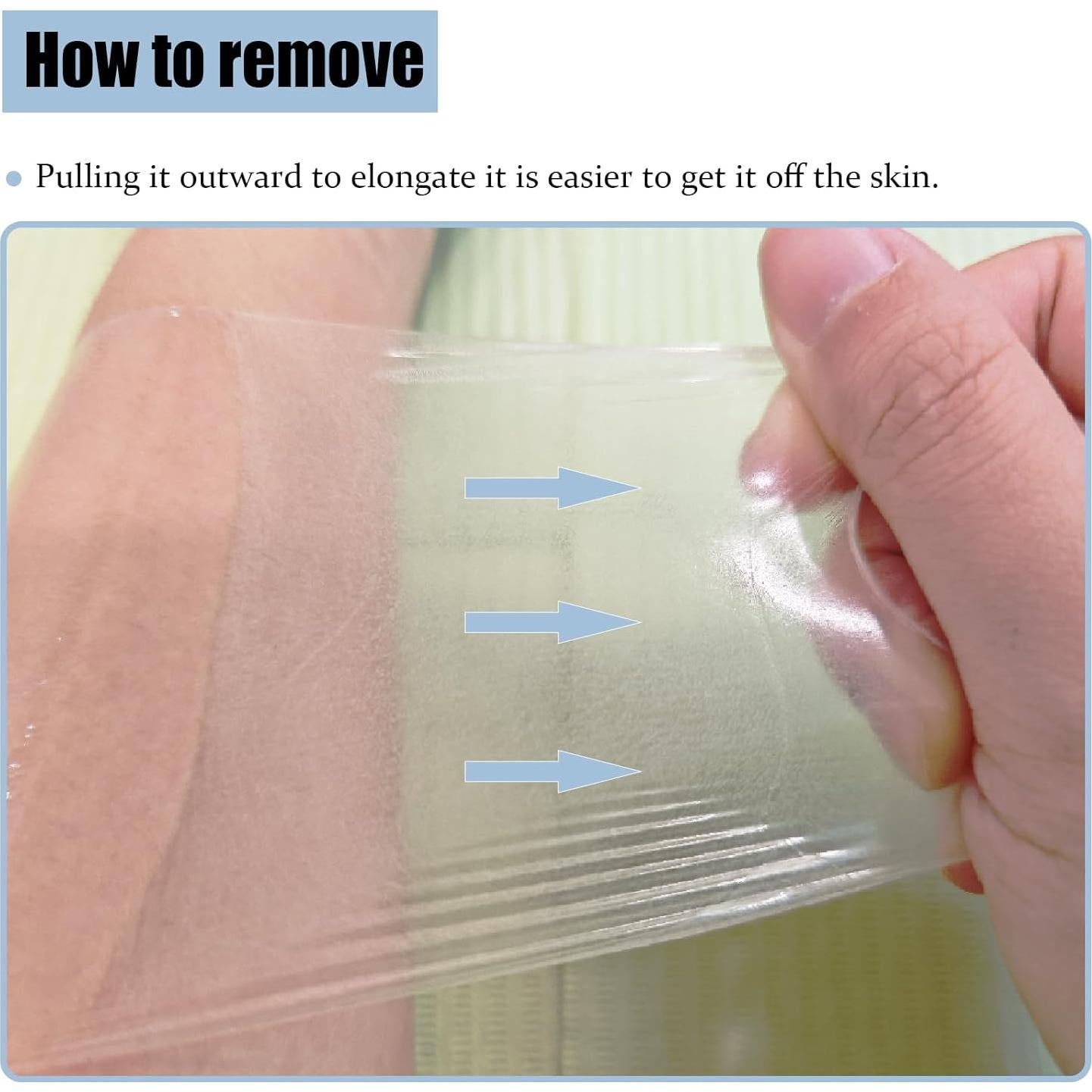 Vendajes de Tatuaje Impermeables SOTICA 2 Rollos 10.16cm y 15.24cm