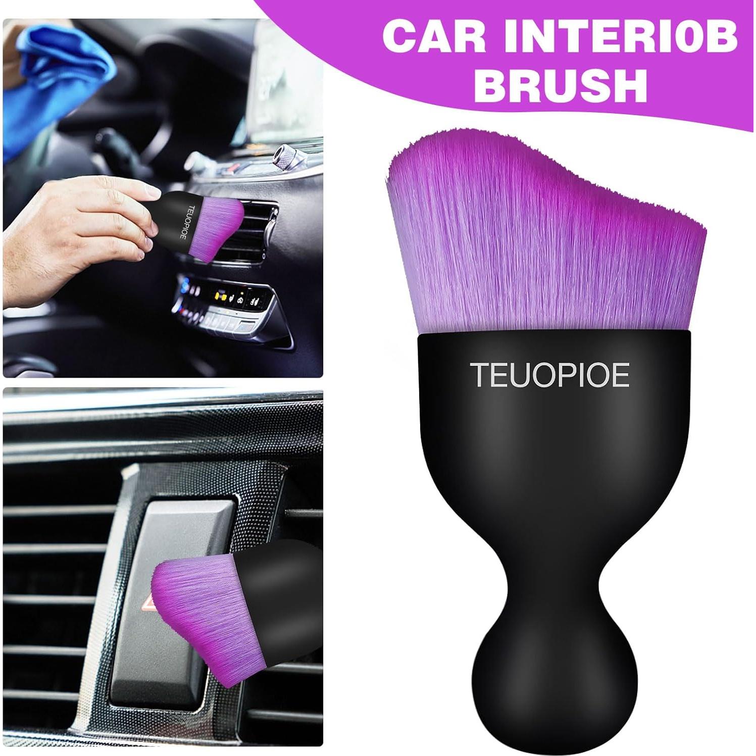 Cepillo de Limpieza Interior de Coche TEUOPIOE BS - 18g