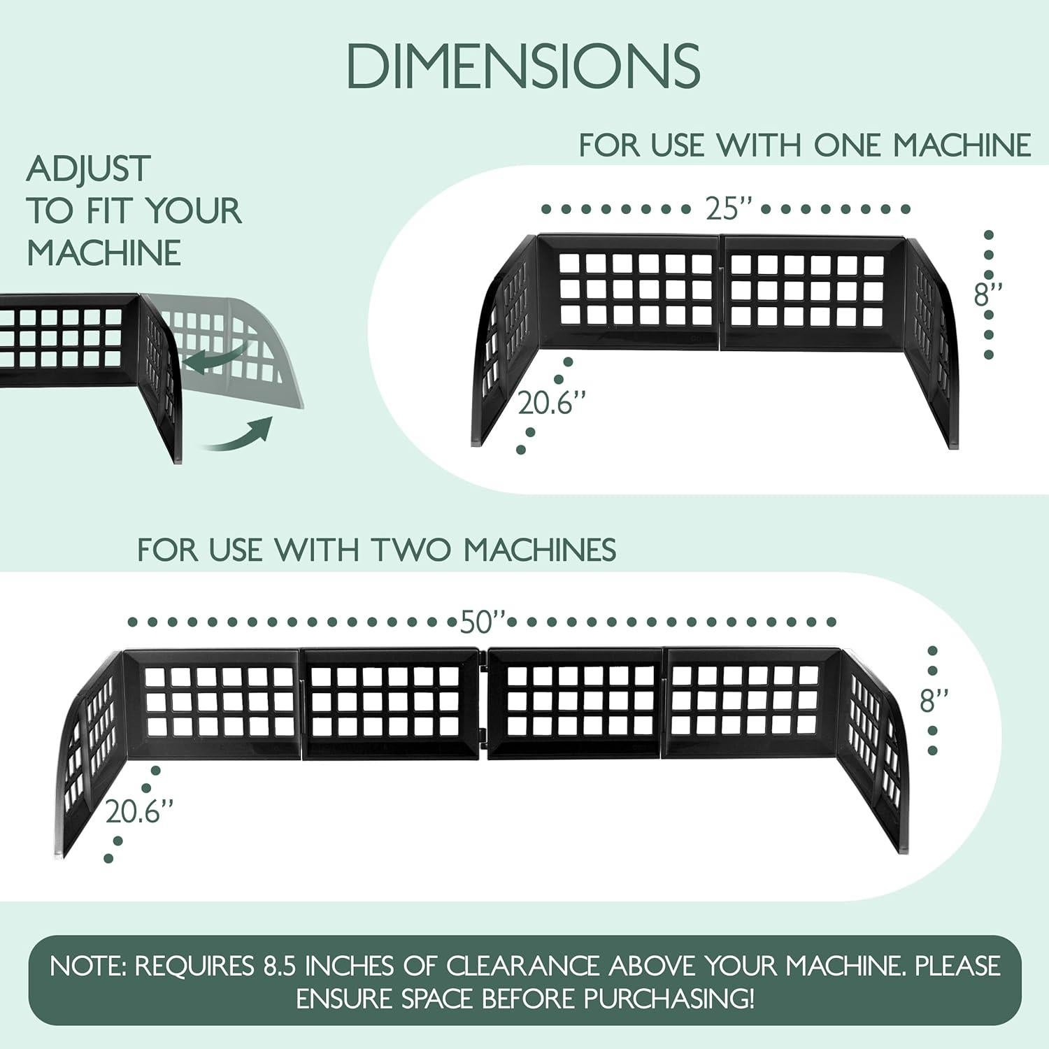 Guardián de Lavandería Eltow Negro con Cubierta de Silicona