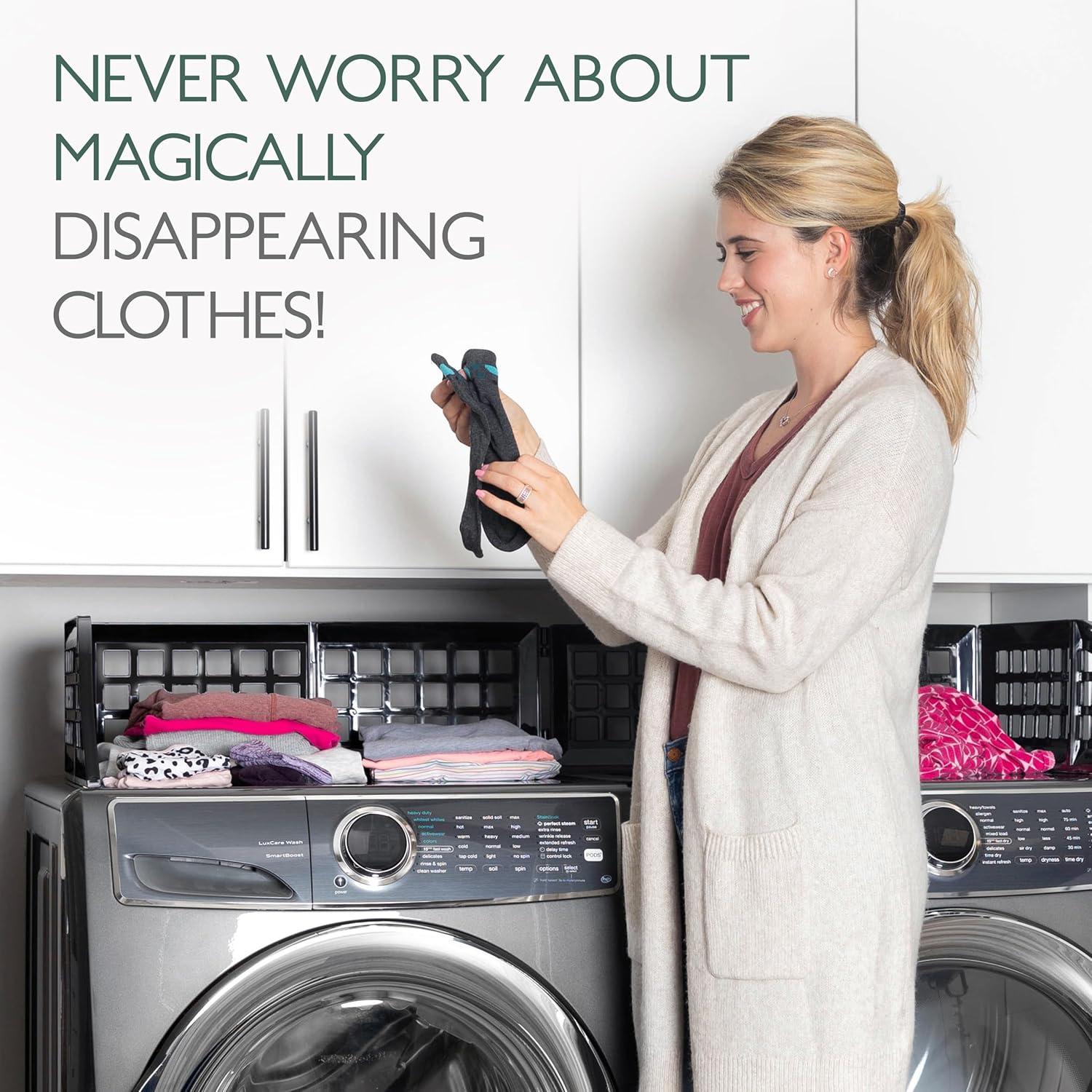 Guardián de Lavandería Eltow Negro con Cubierta de Silicona