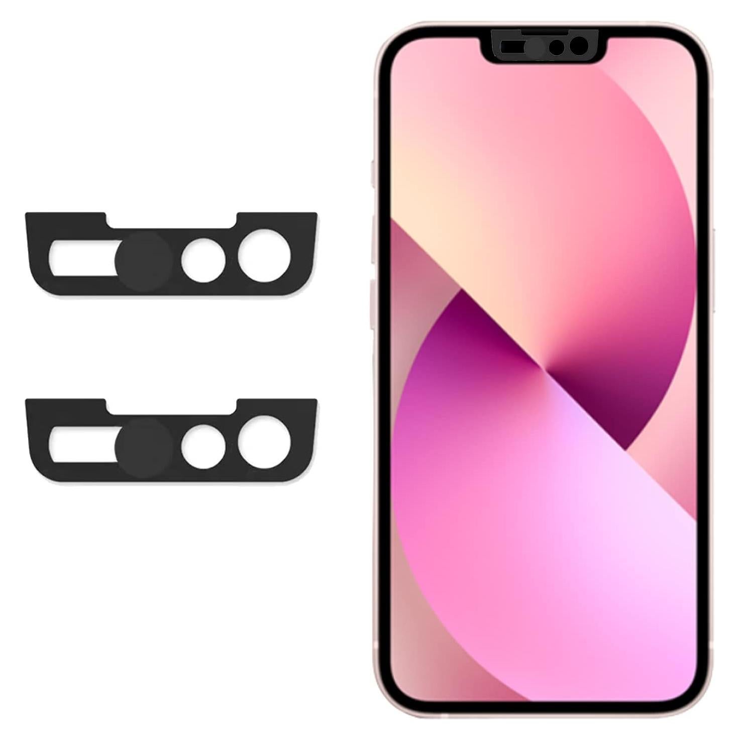 Camera Cover Protector,Camera Lens Cover Compatible with iPhone 13/13Pro/13mini/13Pro Max,Camera Lens Protector Protect Privacy and Security（black）