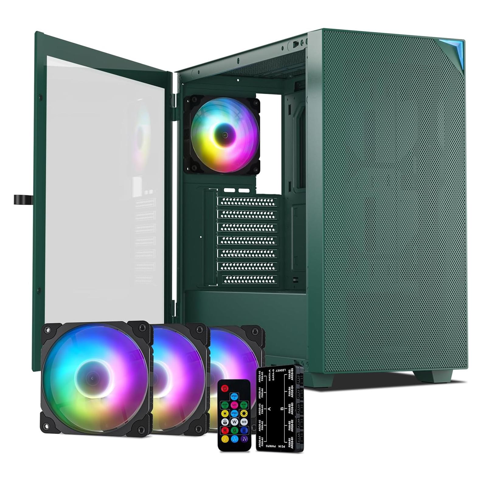 Caja de Computadora Vetroo AL800 Full Tower Vidrio Templado