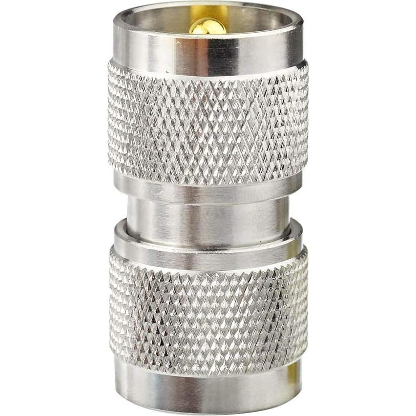 Adaptador Coaxial UHF PL259 Macho a Macho Superbat - Paquete de 2