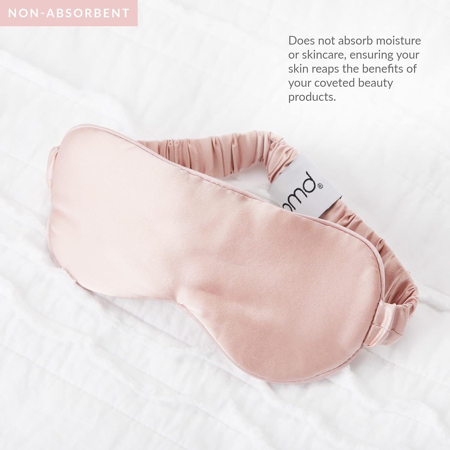 Máscara de Sueño PMD Silversilk Rosa 17.8x7.6 cm