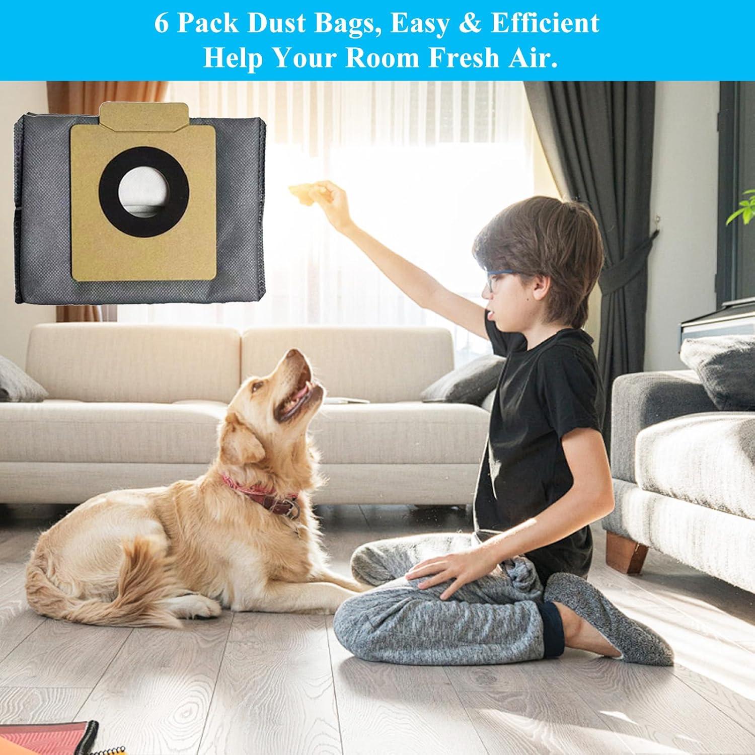 Paquete de 6 Bolsas de Vacío Auoiian para eufy X10 Pro y X8 Pro