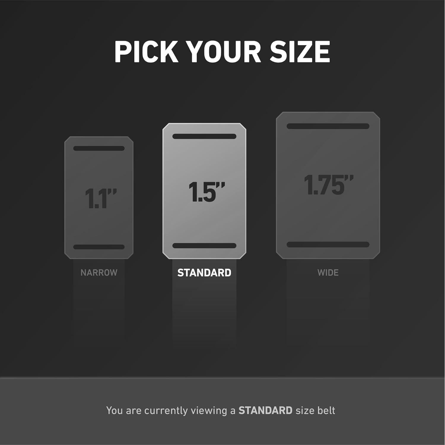 Cinturón GRIP6 Táctico Unisex Nylon Jet 66-96 cm