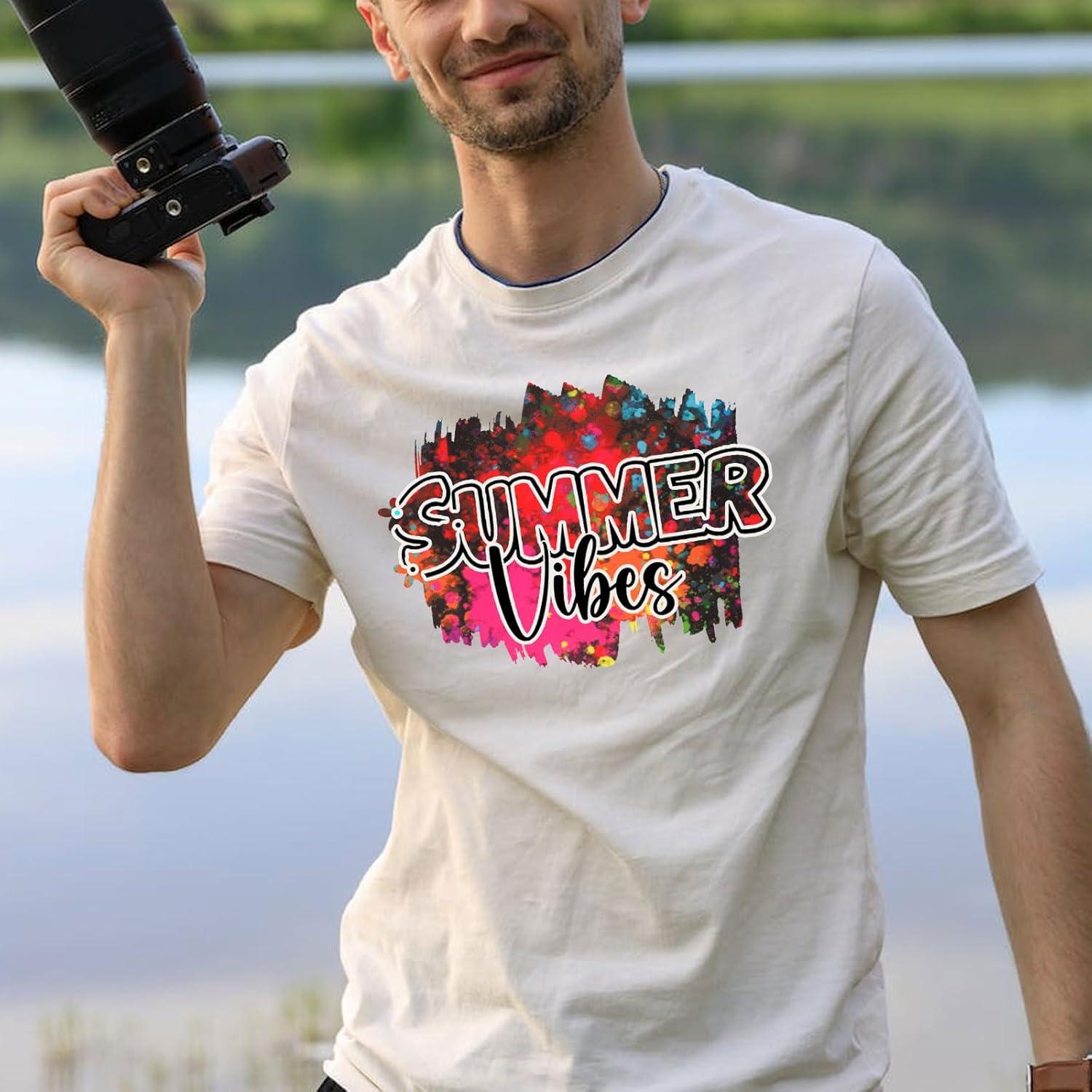 Rollo de Vinilo de Transferencia de Calor Tintnut 30.48cm x 1.52m Multicolor