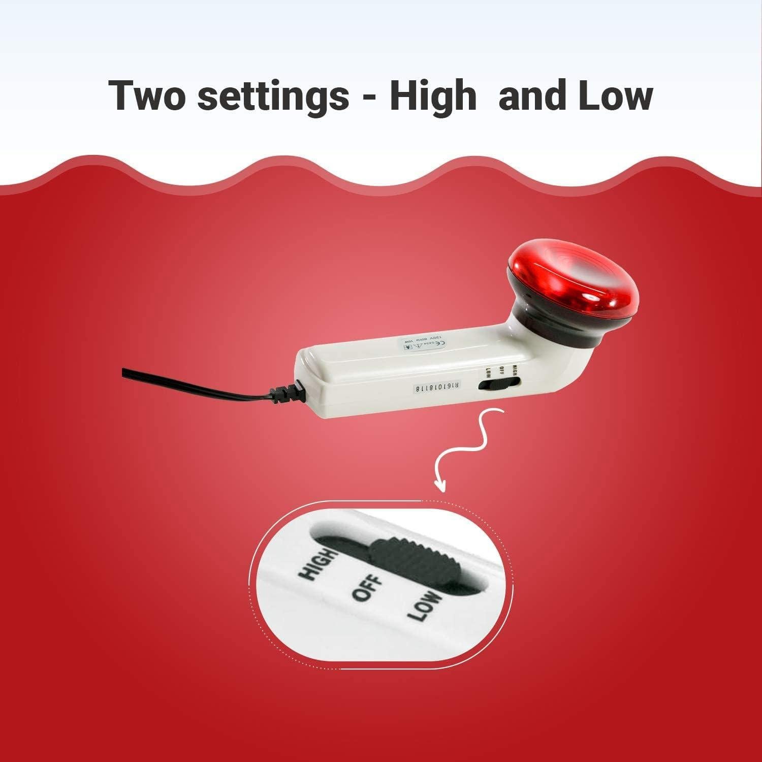 Varita de Luz Roja Portátil Infarex PMTLT para Alivio Muscular