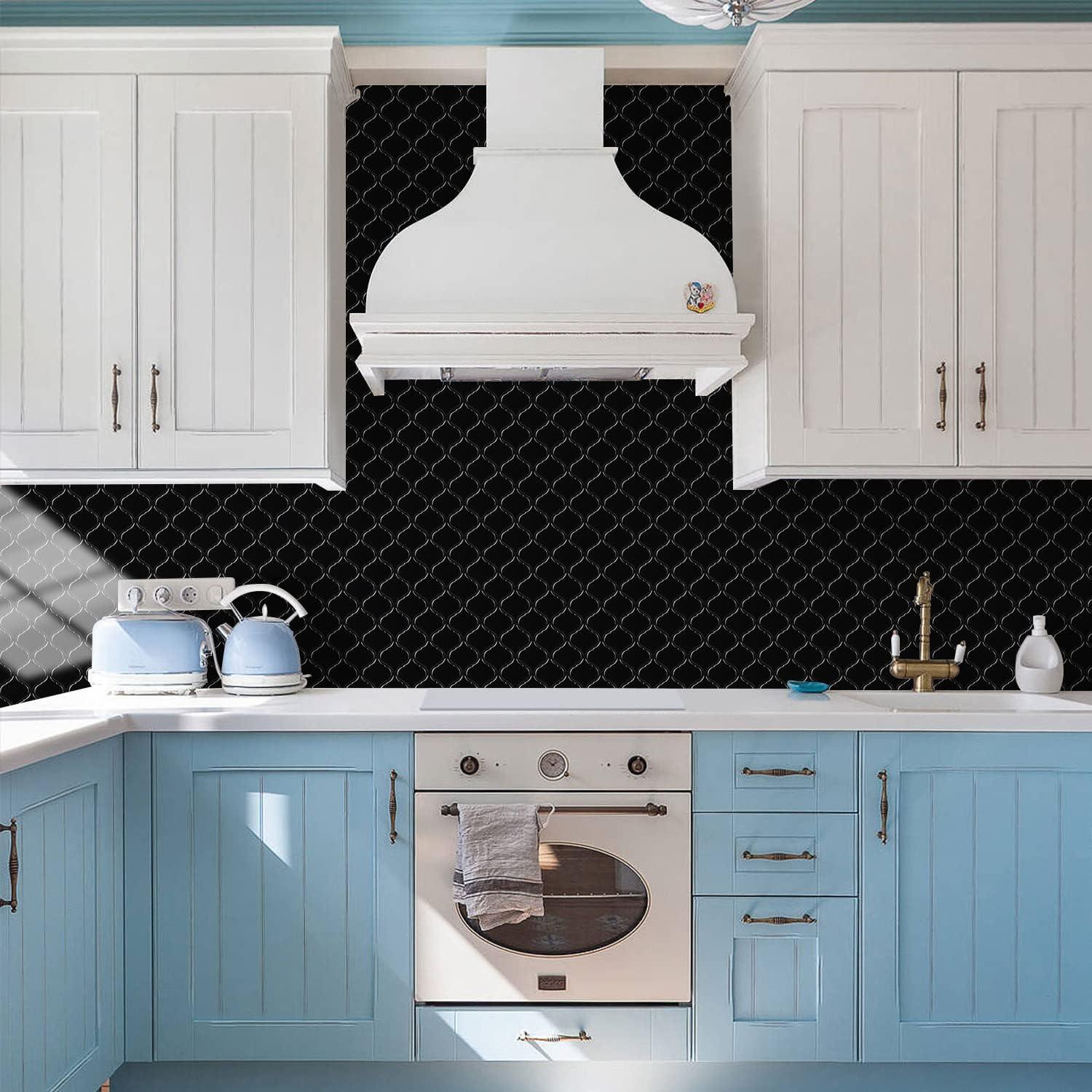 Azulejo Autoadhesivo STICKGOO 30.48x30.48cm Negro Grueso