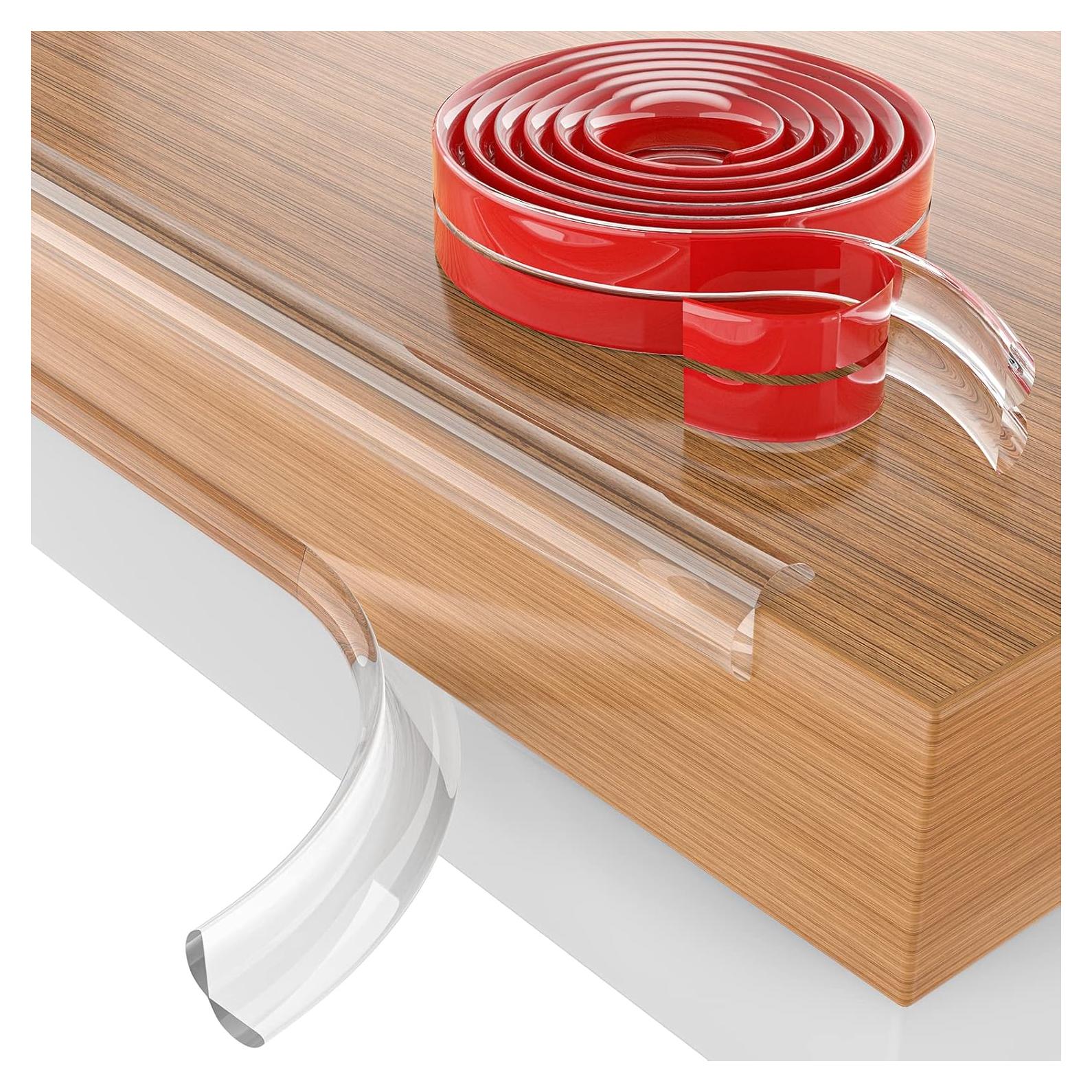 Protector de Bordes SHIISEWE 2.01m Silicona Transparente Bebés