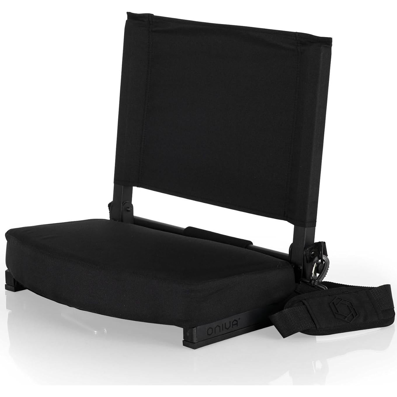 Silla de Estadio Plegable NFL Gridiron Unisex Adulto Negra