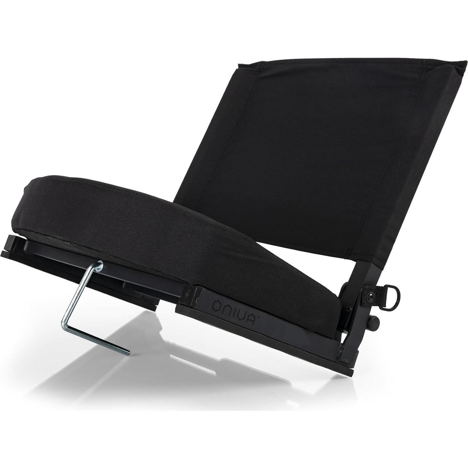 Silla de Estadio Plegable NFL Gridiron Unisex Adulto Negra