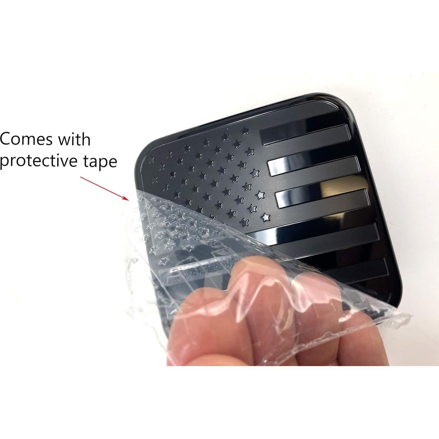 Cubierta de Enchufe de Remolque eVerHITCH 2" Aluminio Negro