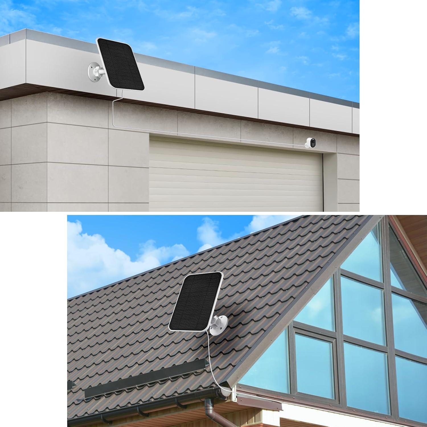 Cargador Solar SANKABA para Cámara Arlo Pro 5S 2K, 5W IP65