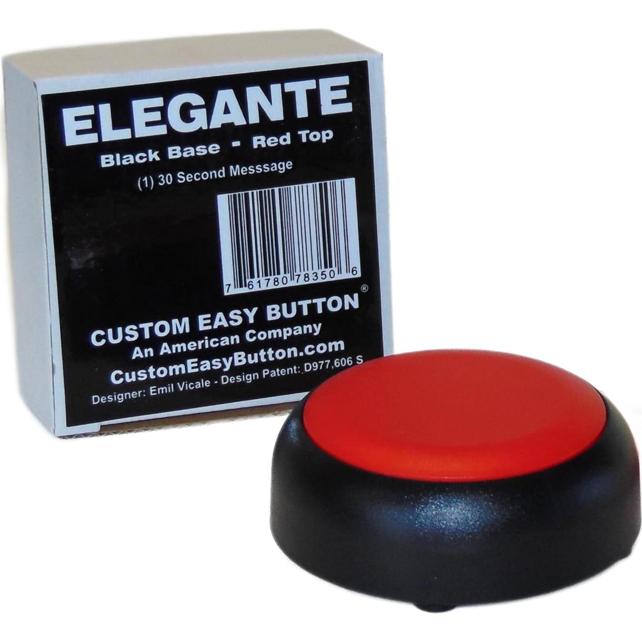 Botón Grabable Elegante The Original Custom Easy Button - 30s