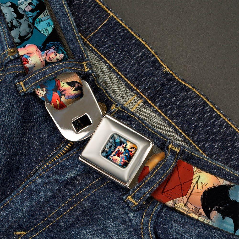 Cinturón de seguridad Buckle-Down Justice League 3.81 cm