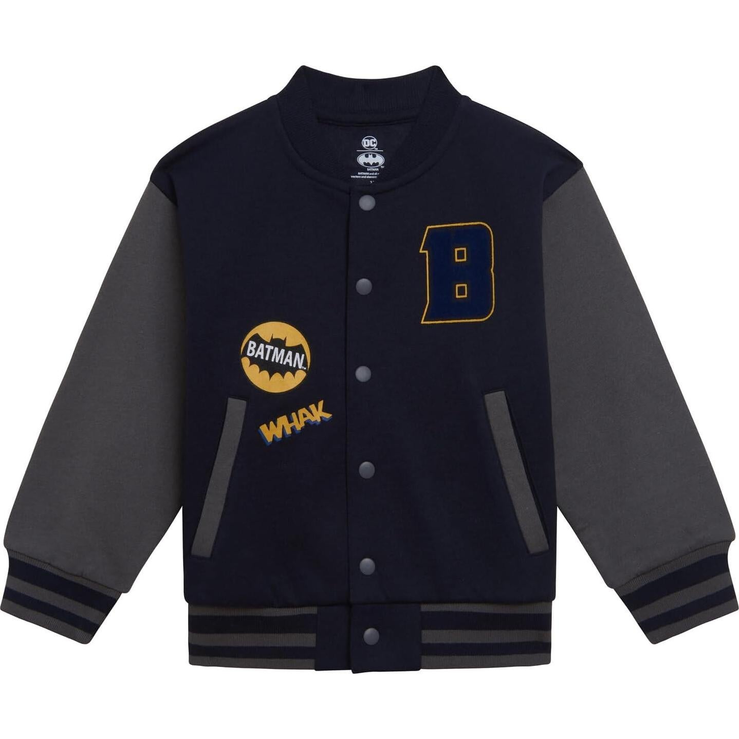 Conjunto chaqueta bomber y jogger Batman DC Comics 2T-16