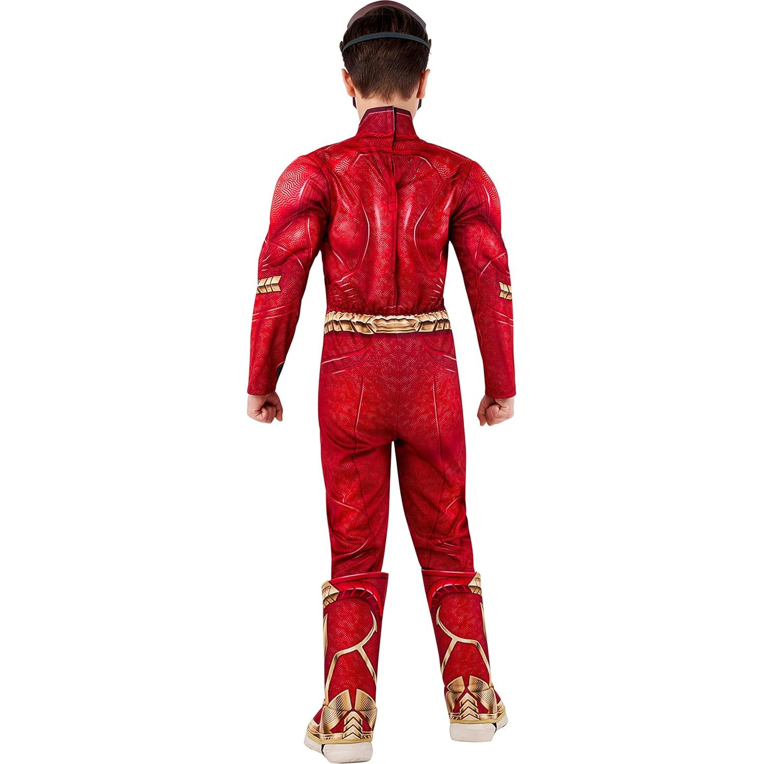 Disfraz Deluxe Rubie's The Flash Niños Mediano Halloween