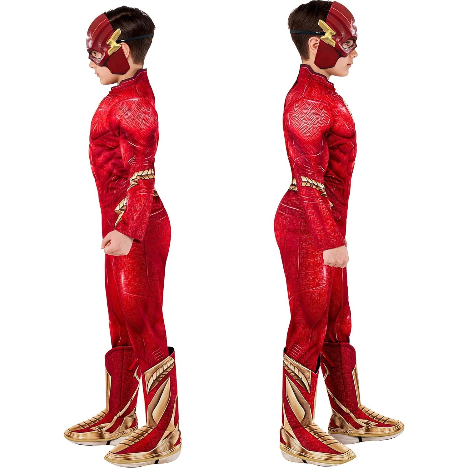 Disfraz Deluxe Rubie's The Flash Niños Mediano Halloween