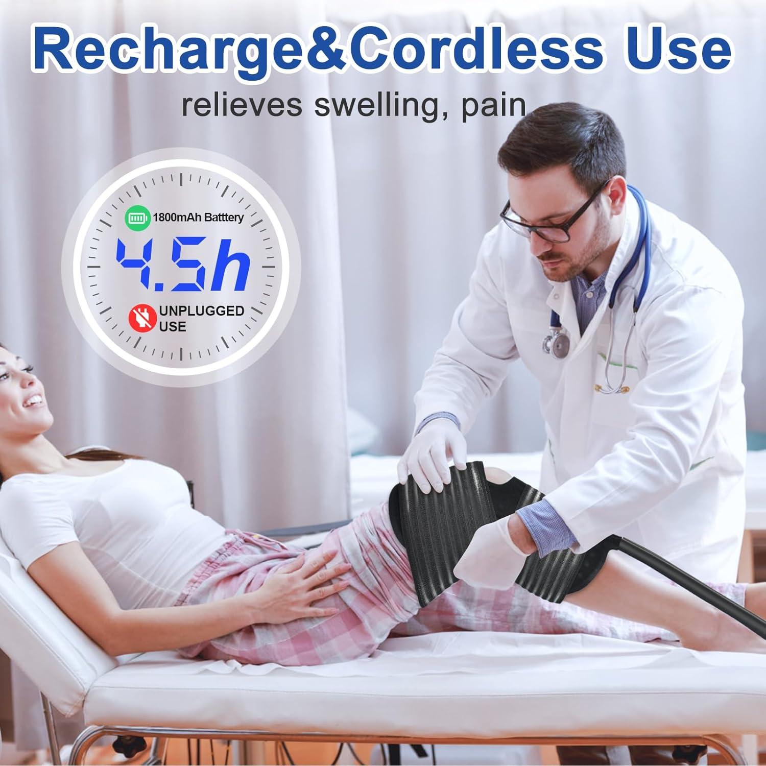 Máquina de Terapia Fría Egfvcbo para Rodilla 6.2L Batería 1800mAh