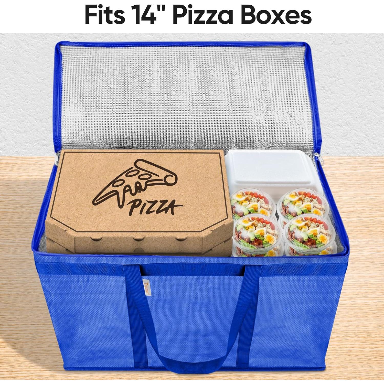 Bolsa de Compras Reutilizable Aislada BALEINE 61x36x38cm Azul