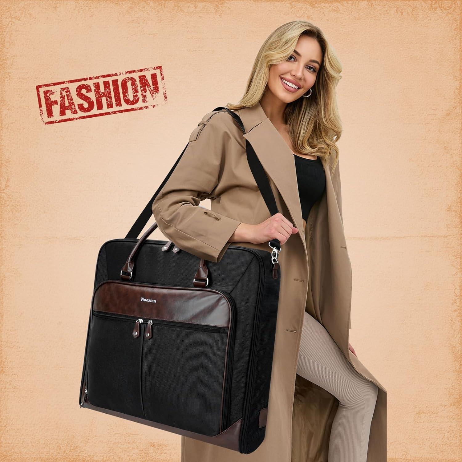 Bolsa de viaje para prendas Noozion negra 119.4x61 cm