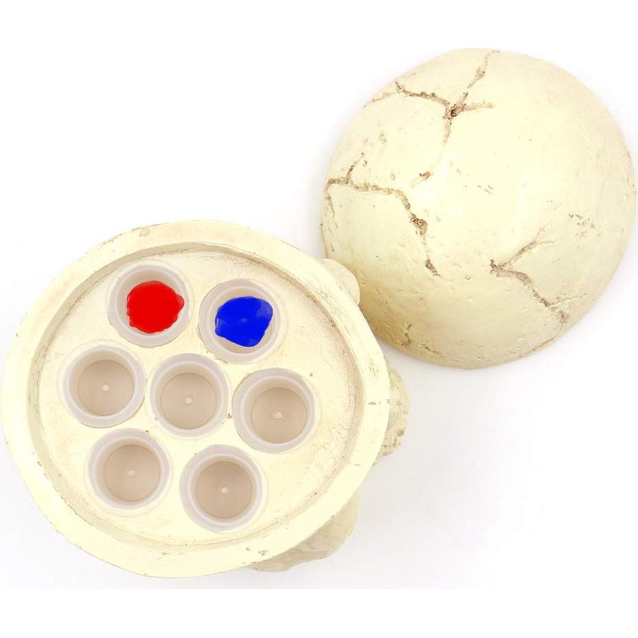 Soporte para Taza de Tinta de Tatuaje CINRA Calavera 7 Agujeros