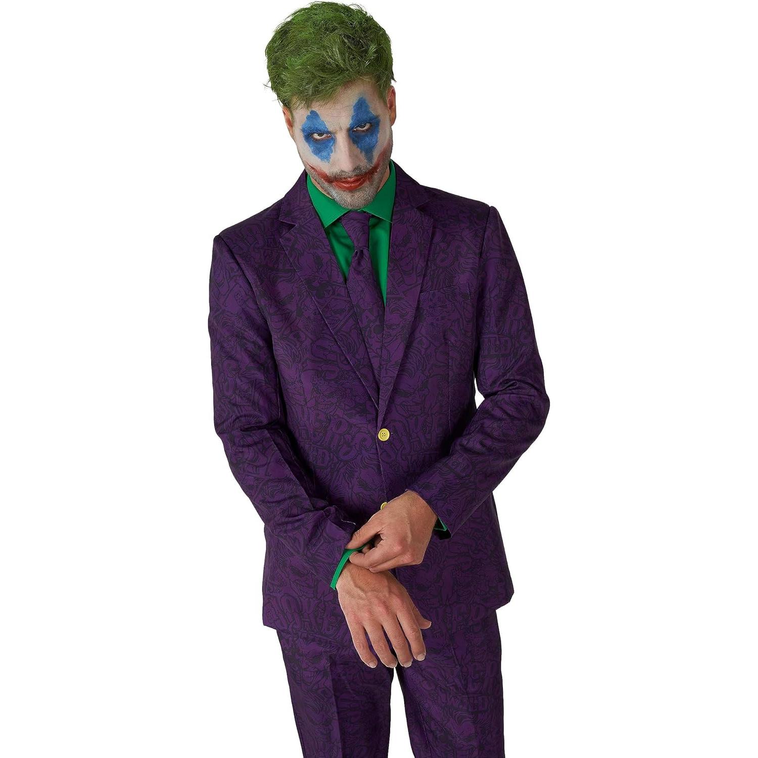 Disfraz Hombre Joker Offstream - Blazer, Pantalones y Corbata