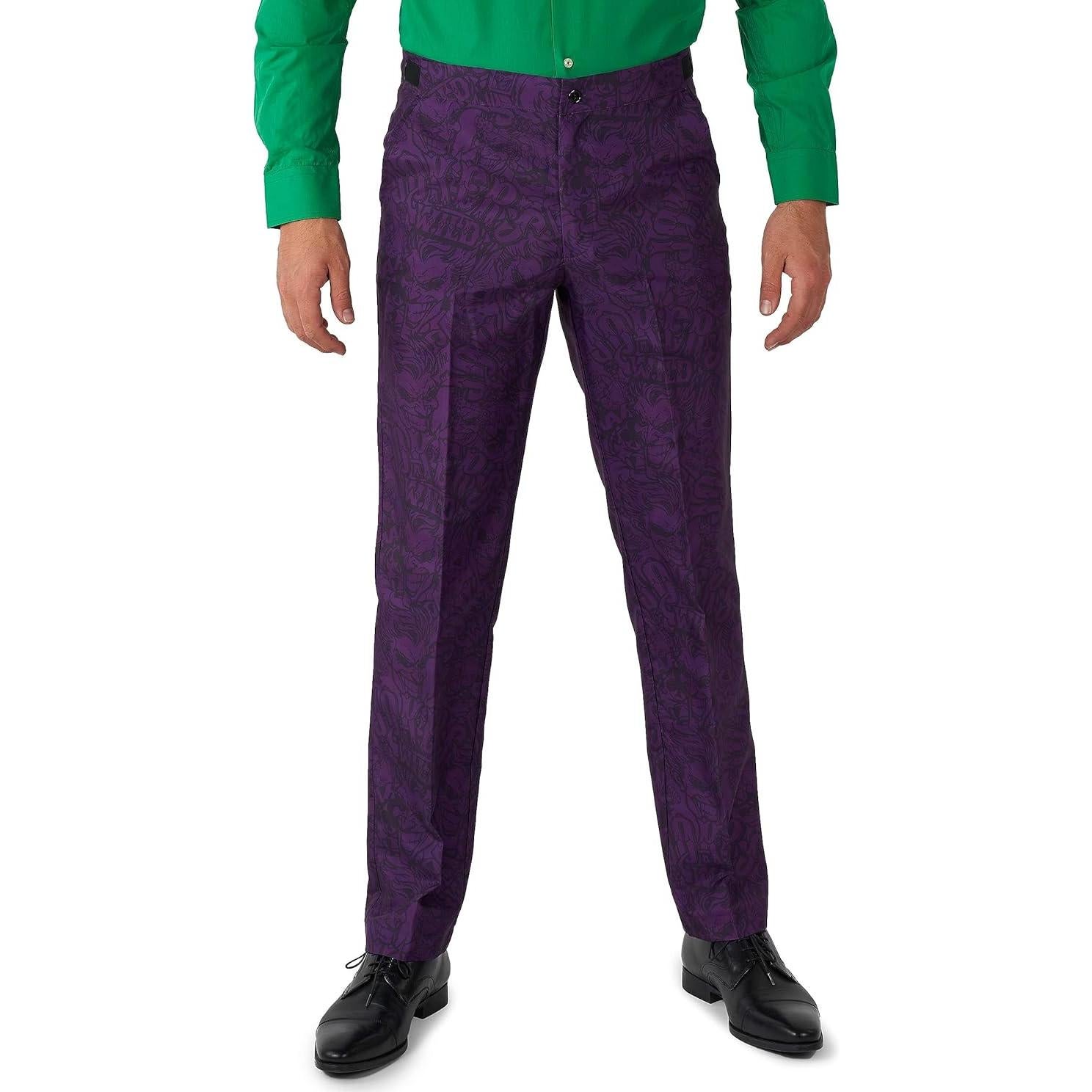 Disfraz Hombre Joker Offstream - Blazer, Pantalones y Corbata