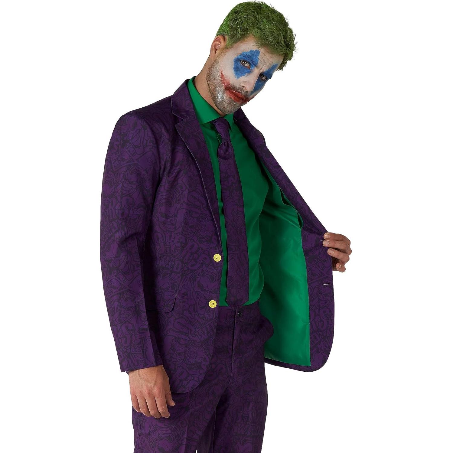 Disfraz Hombre Joker Offstream - Blazer, Pantalones y Corbata