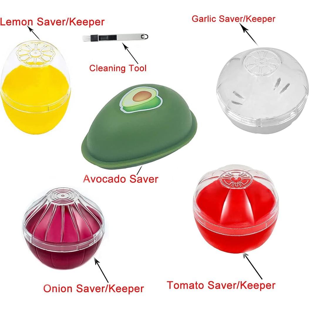 Conservador de Alimentos Yamesu 5 Piezas Libre de BPA