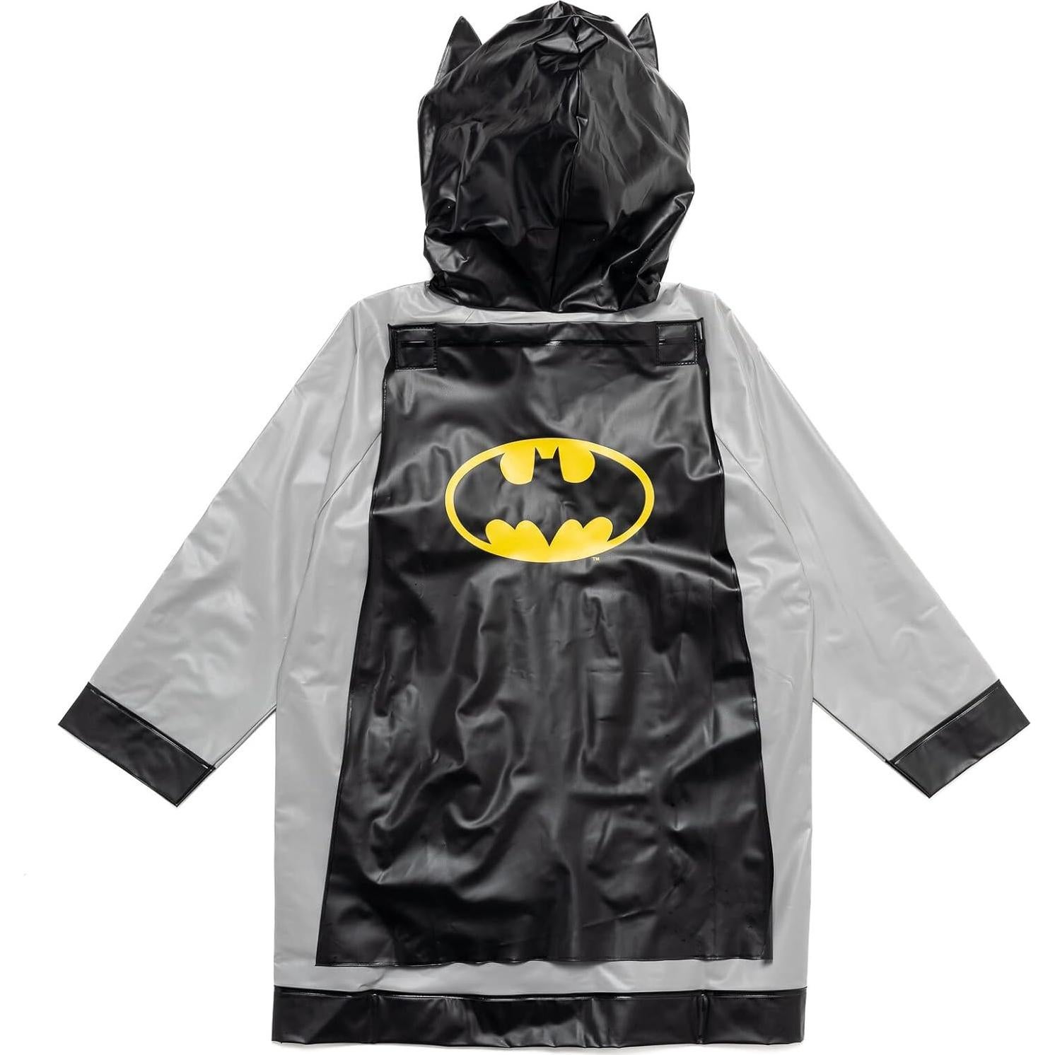 Chaqueta Impermeable Batman DC Comics 3 Piezas Niños 7-8