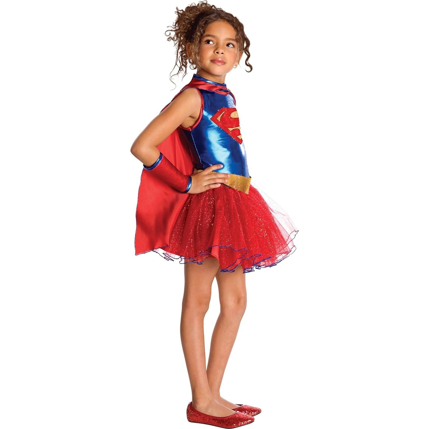 Disfraz Vestido Tutu Supergirl Rubie's Niñas 3-4 Años
