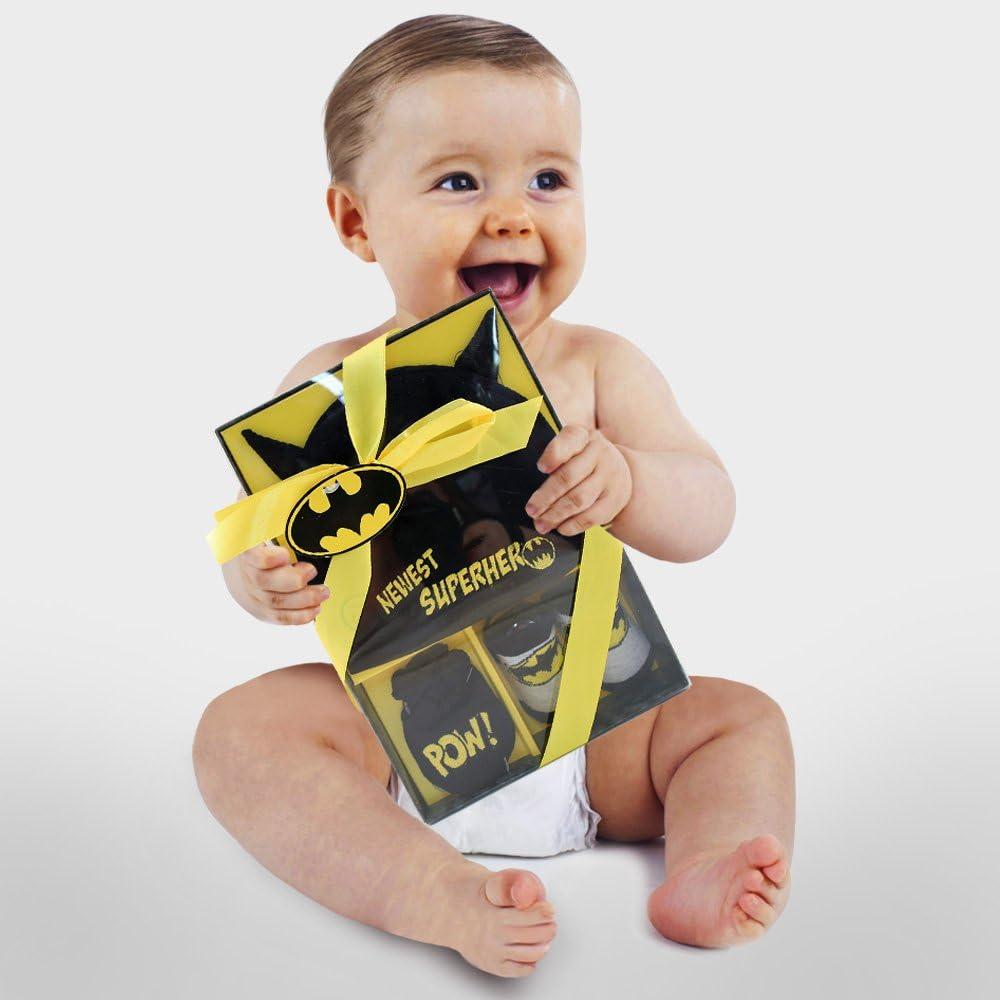 Conjunto de bebé Batman DC Comics 0-3 meses 3 en 1